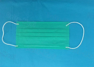 緑の生殖不能の医学の使い捨て可能なマスク非編まれたEco友好的な17.5x9.5cm